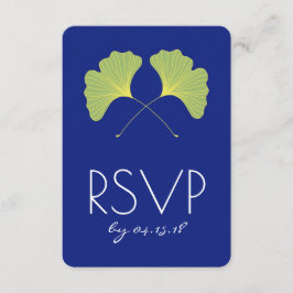 Ginkgo deja la primavera verde RSVP