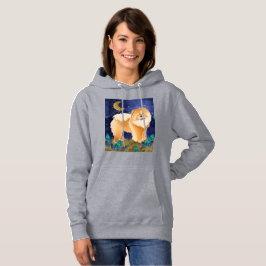 GINKGO el Chow    - Sudadera capucha roja
