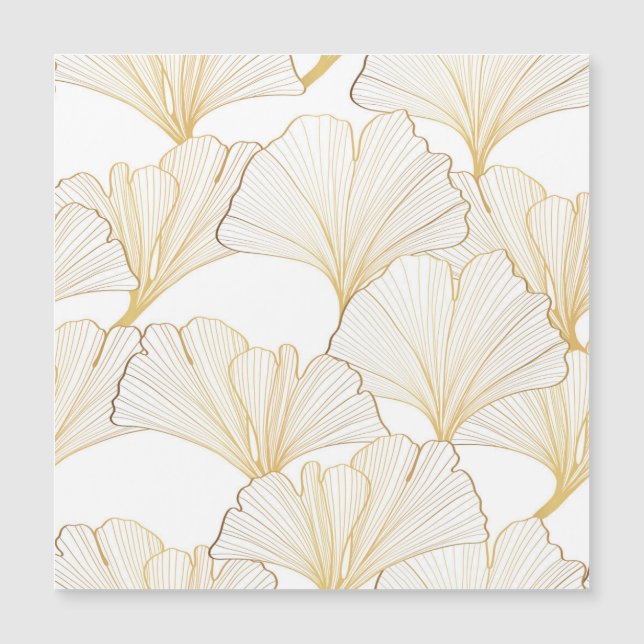 Ginkgo Gold: Lujoso acuerdo de hojas (Anverso)