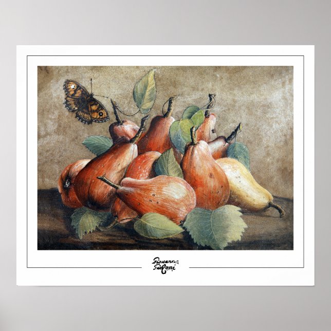 Giovanna Garzoni Zedign Poster de arte #5 (Frente)