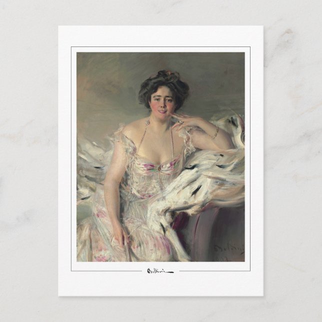 Giovanni Boldini #13 - Postales Bellas Artes (Anverso)