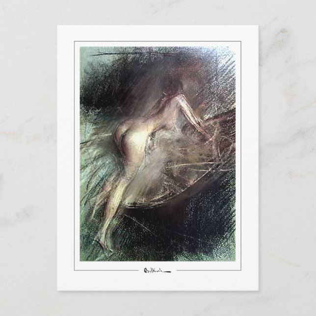 Giovanni Boldini #176 - Tarjeta postal de arte (Anverso)