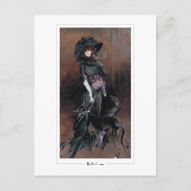 Giovanni Boldini #179 - Postal Bella Artes (Anverso)