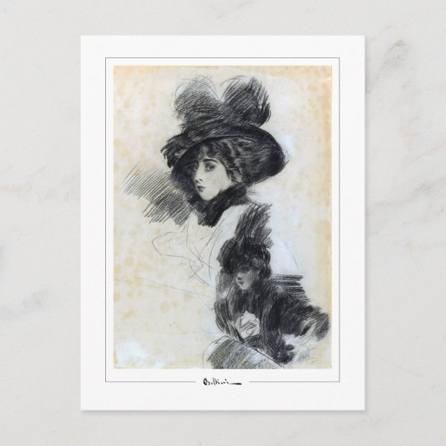 Giovanni Boldini #17 - Postales Bellas Artes (Anverso)