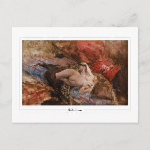 Giovanni Boldini #204 - Tarjeta postal de arte fin