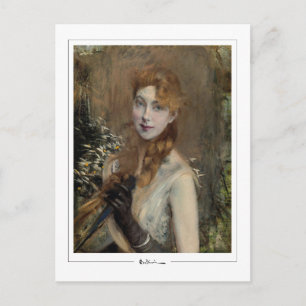 Giovanni Boldini #210 - Tarjeta postal de arte fin