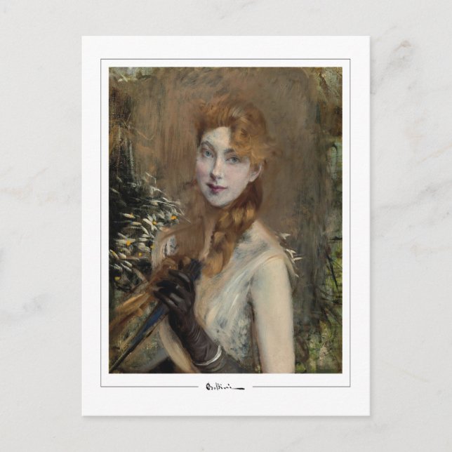 Giovanni Boldini #210 - Tarjeta postal de arte fin (Anverso)