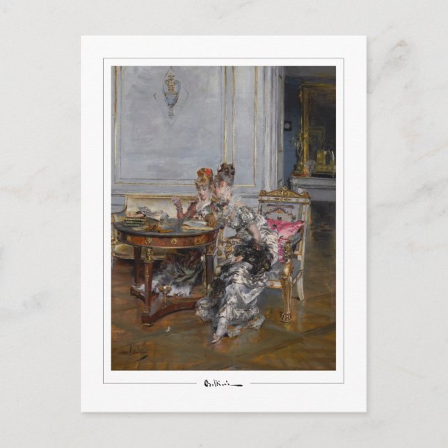 Giovanni Boldini #22 - Postales Bellas Artes (Anverso)