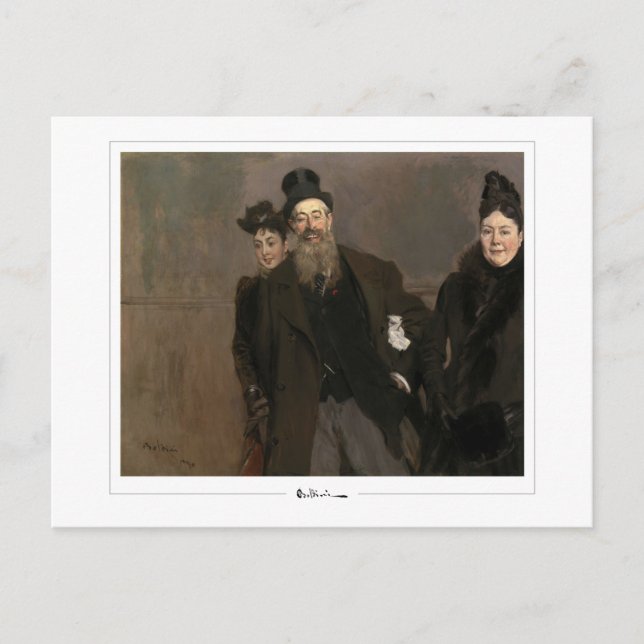 Giovanni Boldini #251 - Postales Bellas Artes (Anverso)