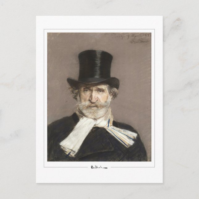 Giovanni Boldini #258 - Postales Bellas Artes (Anverso)