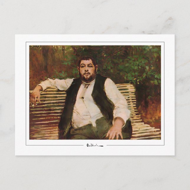 Giovanni Boldini #287 - Postales Bellas Artes (Anverso)