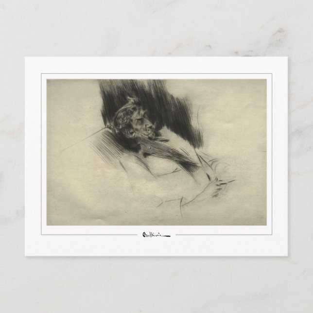 Giovanni Boldini #336 - Tarjeta postal de arte fin (Anverso)