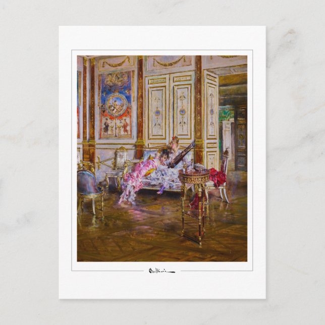 Giovanni Boldini #358 - Postales Bellas Artes (Anverso)