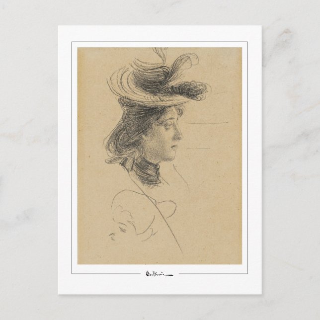 Giovanni Boldini #366 - Tarjeta postal de arte fin (Anverso)