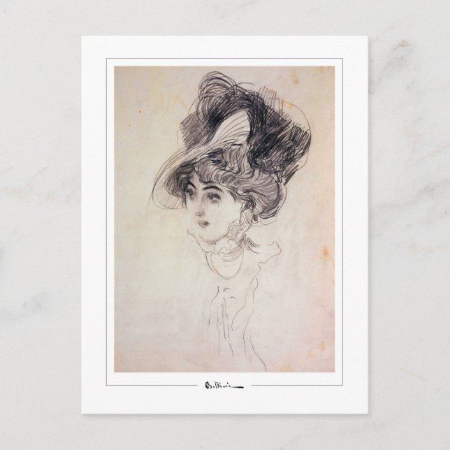 Giovanni Boldini #391 - Postal Bella Artes (Anverso)