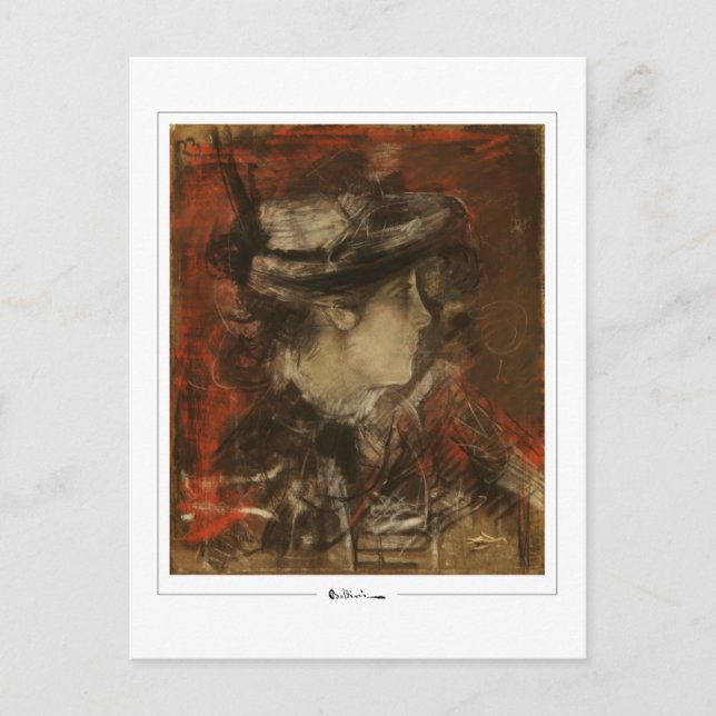 Giovanni Boldini #393 - Tarjeta postal de arte fin (Anverso)