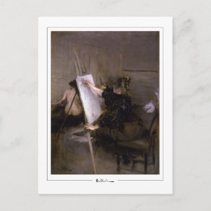 Giovanni Boldini #424 - Tarjeta postal de arte fin