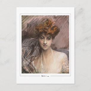 Giovanni Boldini #454 - Tarjeta postal de arte fin