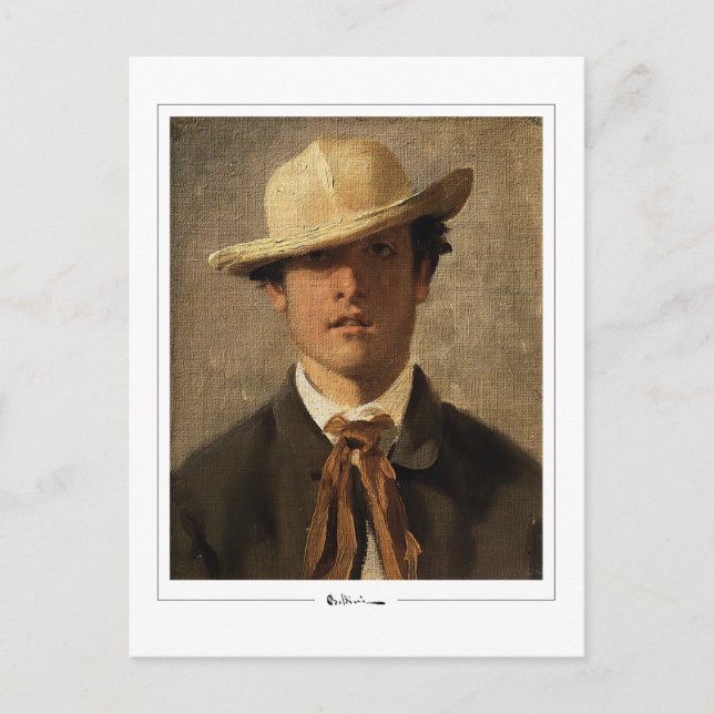 Giovanni Boldini #473 - Postal Bella Artes (Anverso)