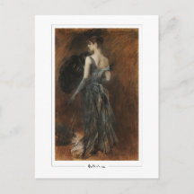 Giovanni Boldini #485 - Tarjeta postal de arte fin