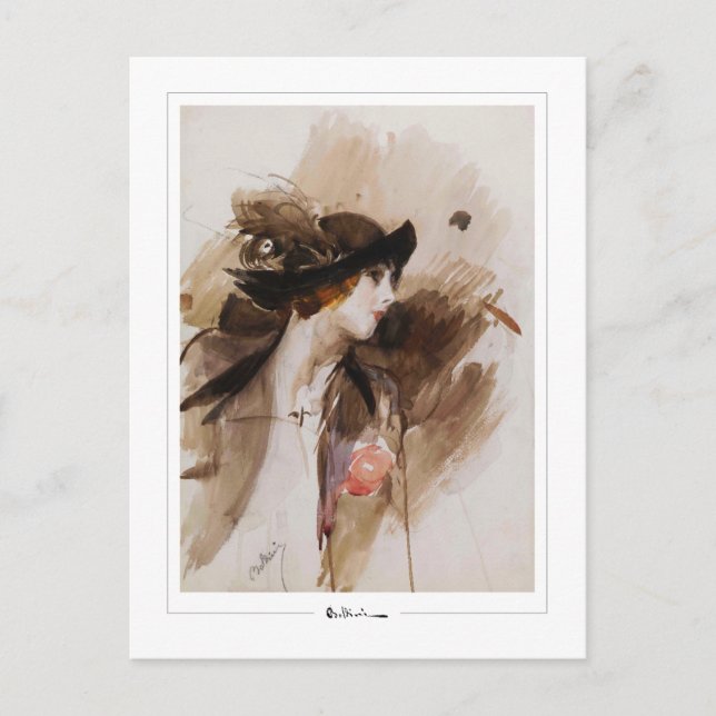 Giovanni Boldini #515 - Tarjeta postal de arte fin (Anverso)