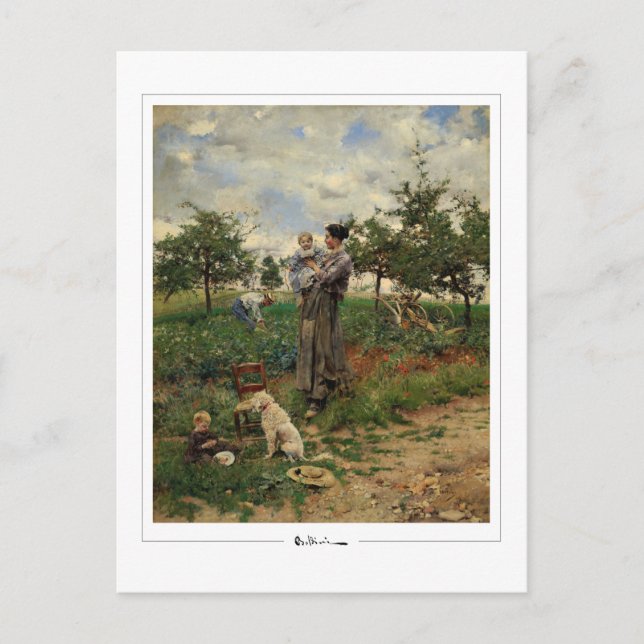 Giovanni Boldini #556 - Postales Bellas Artes (Anverso)