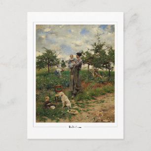Giovanni Boldini #556 - Tarjeta postal de arte fin