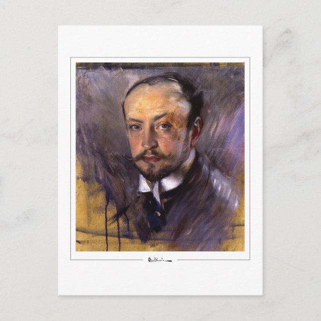 Giovanni Boldini #578 - Postal Bella Artes (Anverso)