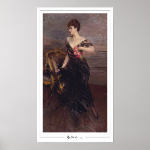 Giovanni Boldini cartel de arte de Zedign #262
