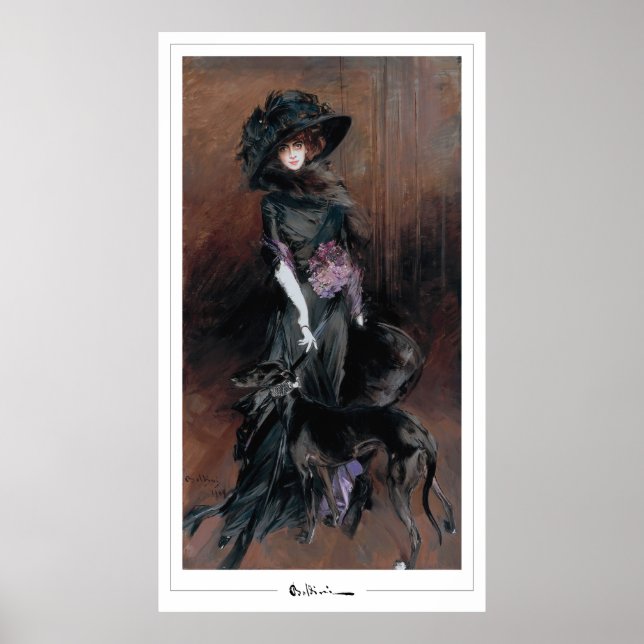Giovanni Boldini Zedign cartel de arte #179 (Frente)