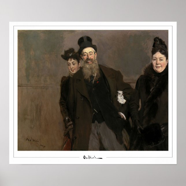 Giovanni Boldini Zedign cartel de arte #251 (Frente)