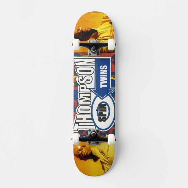 GIRA DE THOMPSON SPIN TWINS SKATEBOARD ( OFICIAL) (Anverso)