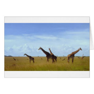 Girafas del Parque Nacional de Nairobi