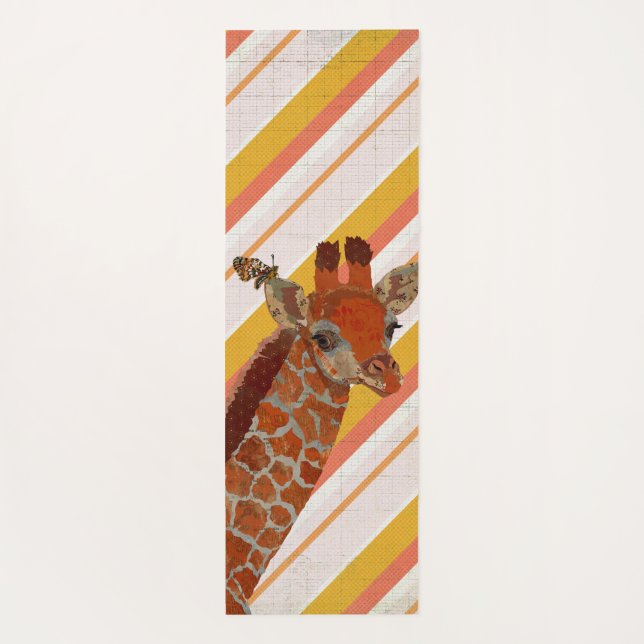 GIRAFFE & BUTTERFLY YOGA MAT (Reverso)