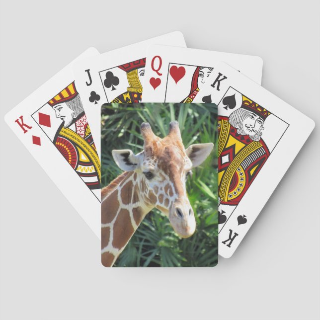 Giraffe - Cartas de juego de póquer (Reverso)