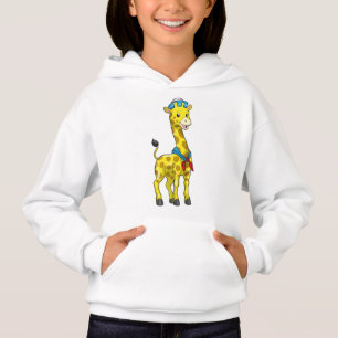Giraffe como marinero con gorra marinero