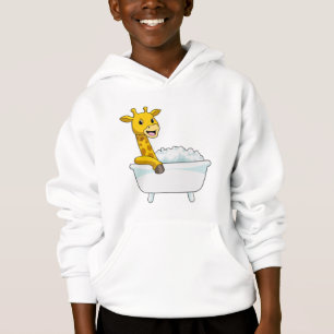 Giraffe con bañera con espuma