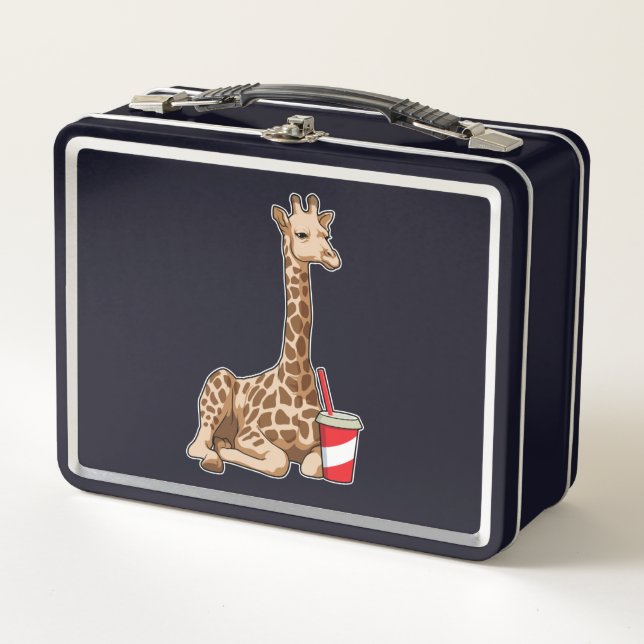 Giraffe con bebida (Anverso)
