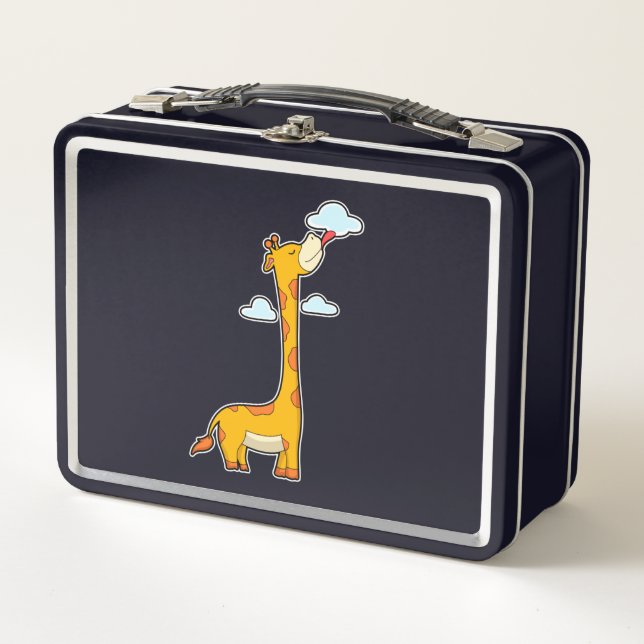 Giraffe con nubes (Anverso)