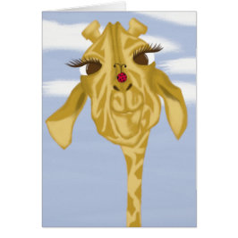 Giraffe Cuidada Y Colorida