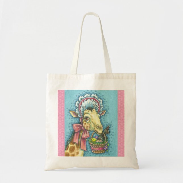 GIRAFFE DE BONNETA ORIENTAL, BOLSA DE TOTE DE PRIM (Frente)