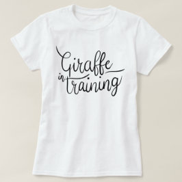 Giraffe en camiseta de entrenamiento