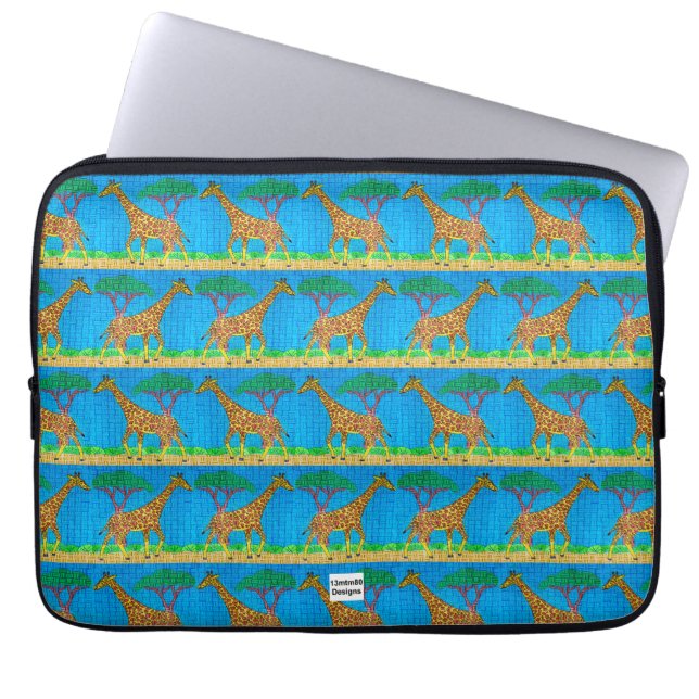 Giraffe - Funda para portátil (Frente)