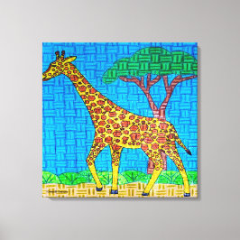 Giraffe - Imprimir lienzo