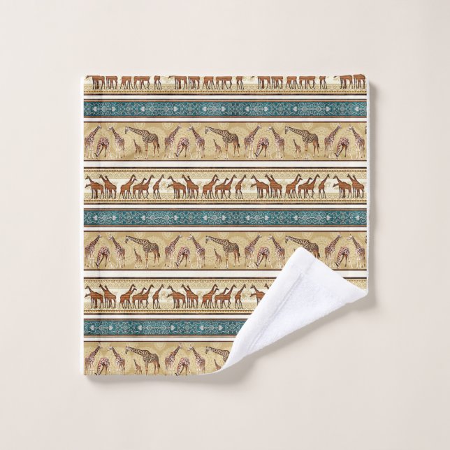 Giraffe Lover Gift, Regalo de cumpleaños, divertid (Toallita)