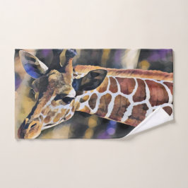 Giraffe Pintura arte Vintage