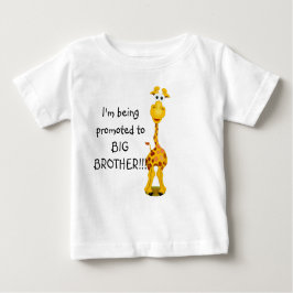 Giraffe promovida a camiseta de bebé de Gran Herma