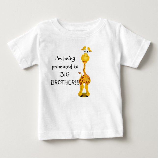 Giraffe promovida a camiseta de bebé de Gran Herma (Anverso)