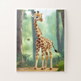 Giraffe Puzzle for Kids 