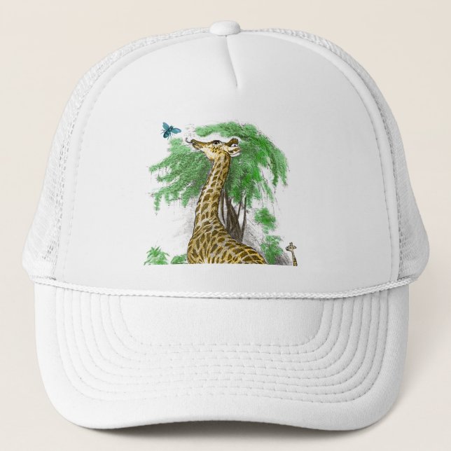 Giraffe Safari Jungle Gorra (Anverso)